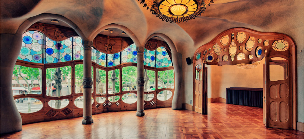 a view from Casa mila