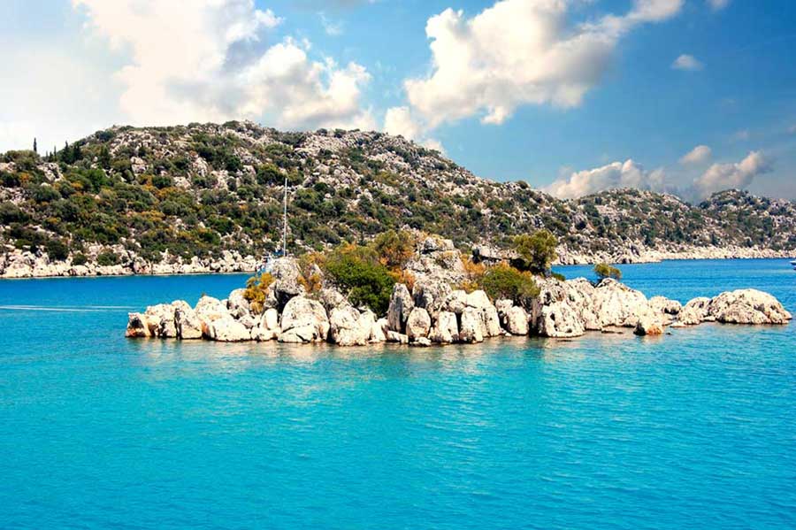 Stunning views of the Kekova Gulf