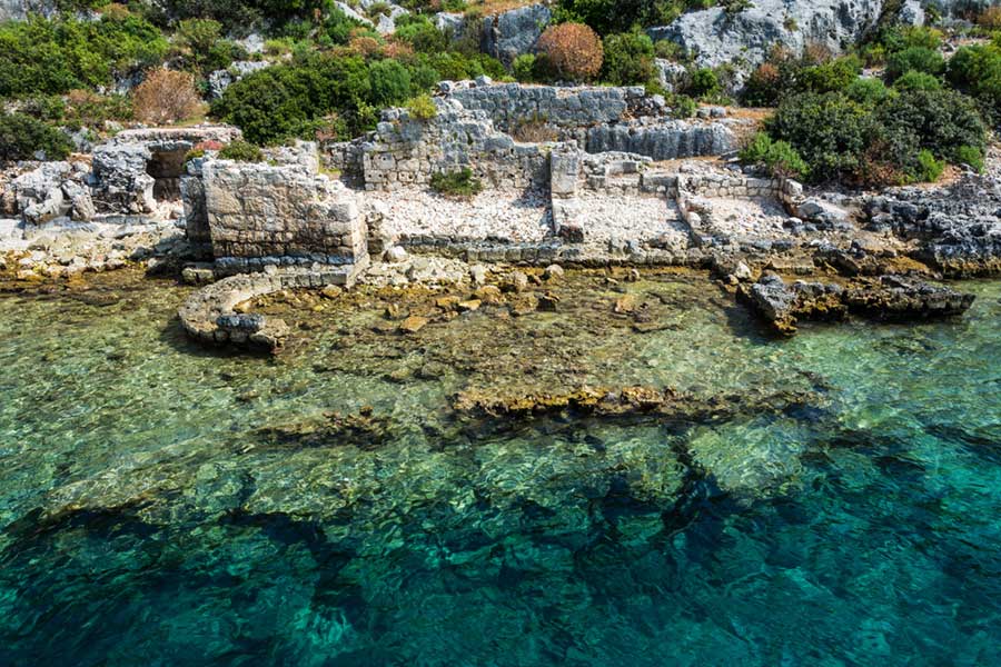 Ancient ruins of Kekova